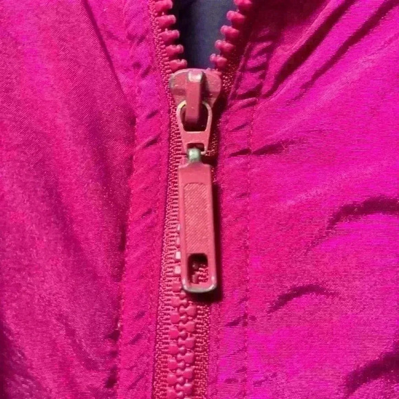 Hot Music Vintage 80s 90s Purple Pink Ski Jacket Size XL - Picture 10 of 13